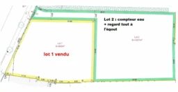 TERRAIN CONSTRUCTIBLE LA GREVE SUR MIGNON 17170