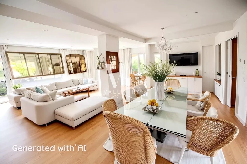 IMAGE GENEREE AVEC I.A POUR DU HOME STAGING