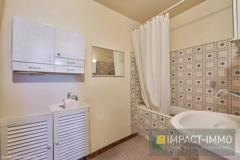 salle de bain vintage