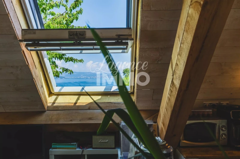 560 rte d'entrevernes appart duingt l'agence immo vue lac à renover