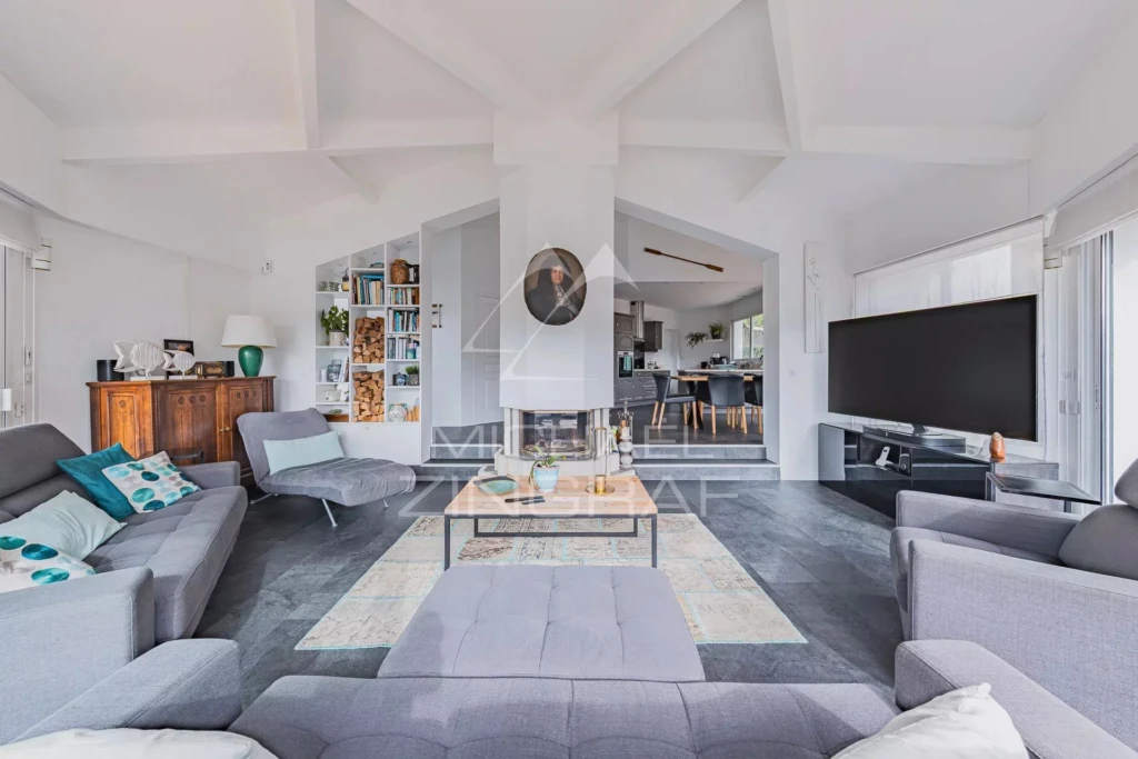 Maison 3 chambres, quartier Abatilles, Bassin d'Arcachon, salon