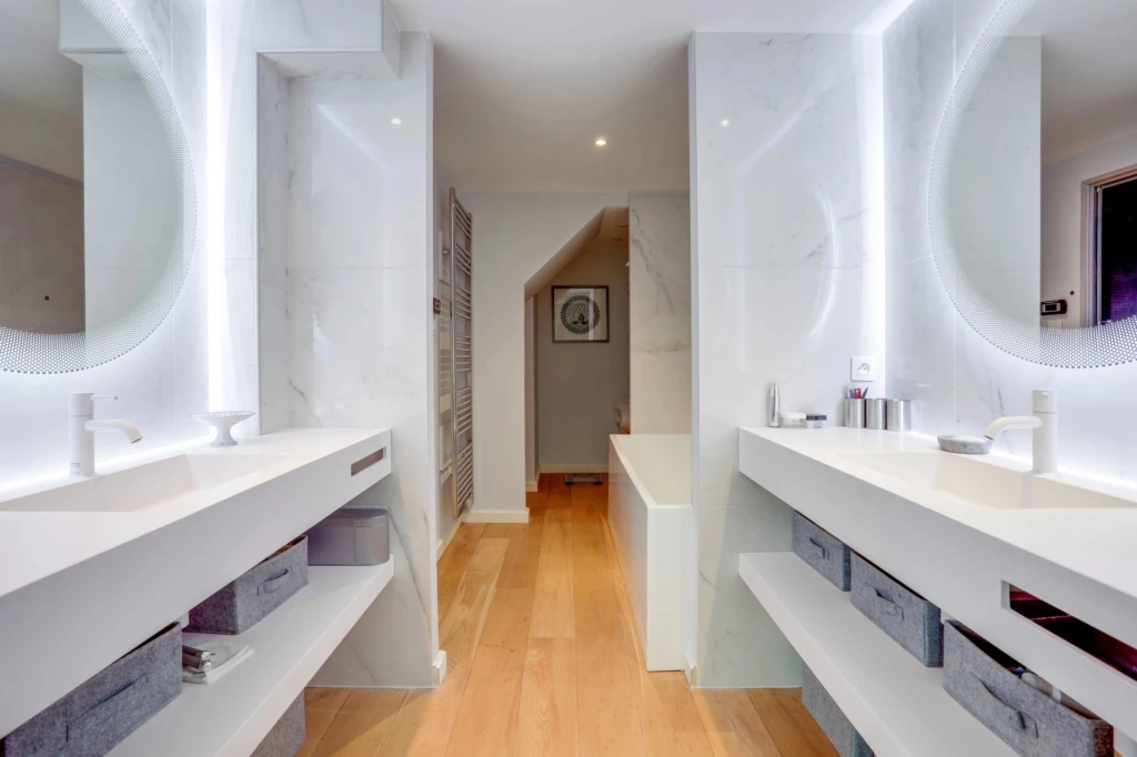 Salle de bains Parquet