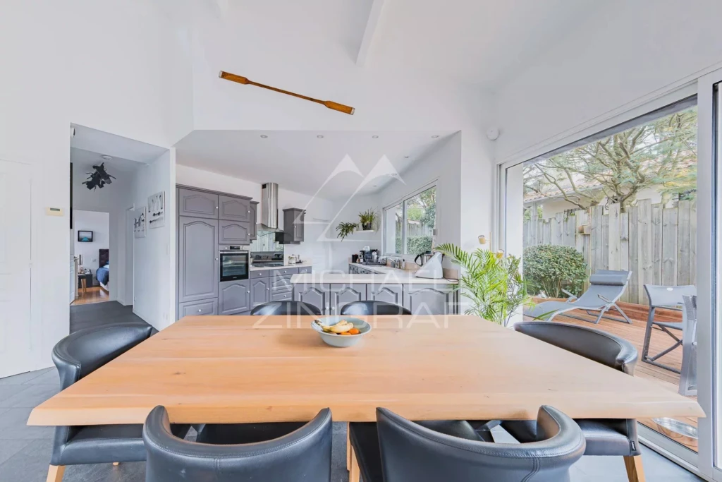 Maison 3 chambres, quartier Abatilles, Bassin d'Arcachon, salle à manger