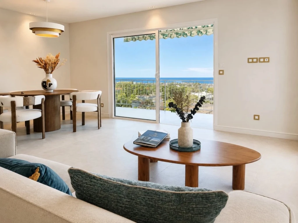 Cannes Magnifique 3 pièces Vue Mer Entièrement Rénové Oxford