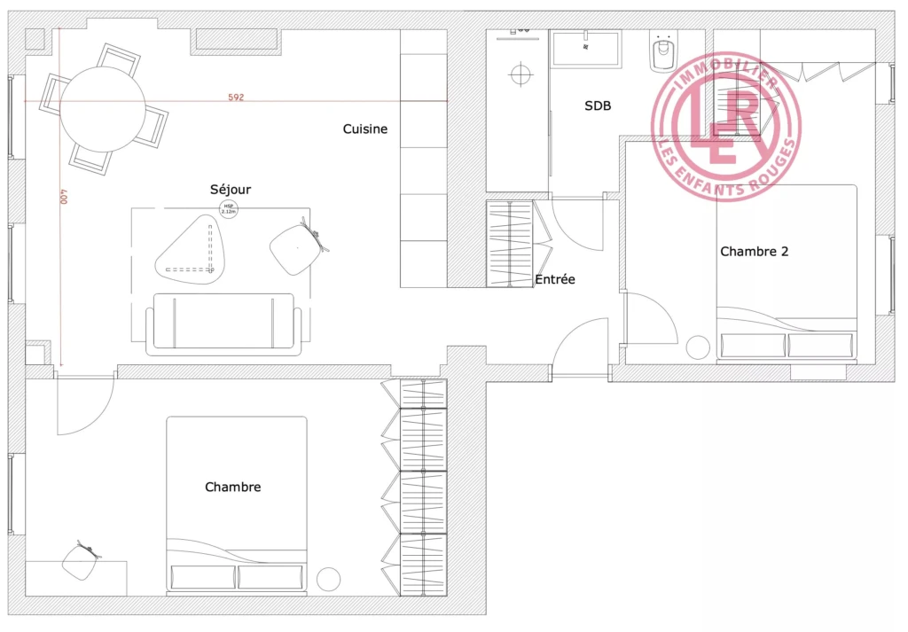 Plan d'aménagement possible