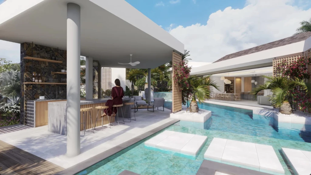 Belle maison avec une piscine relaxante et un espace extérieur élégant. -Elegance Properties