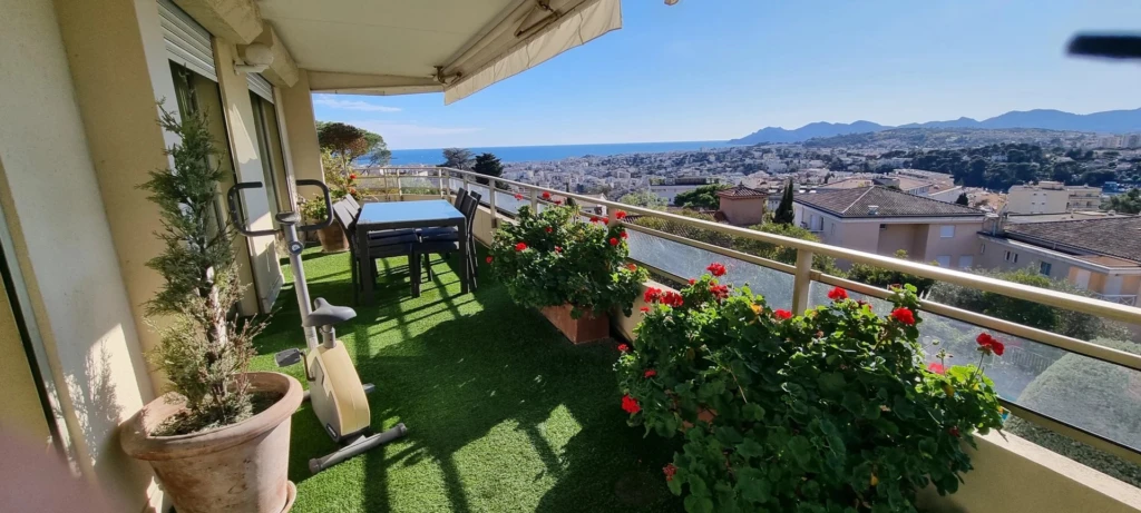 Appartement d’exception avec vue mer panoramique Le Cannet Résidentiel