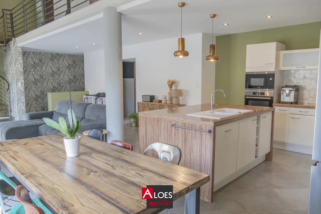 Maison Aigues-Mortes avec garage et appartement