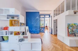 Bel appartement avec jardin privatif – Ville d’Hiver, Arcachon Entrée, bureau