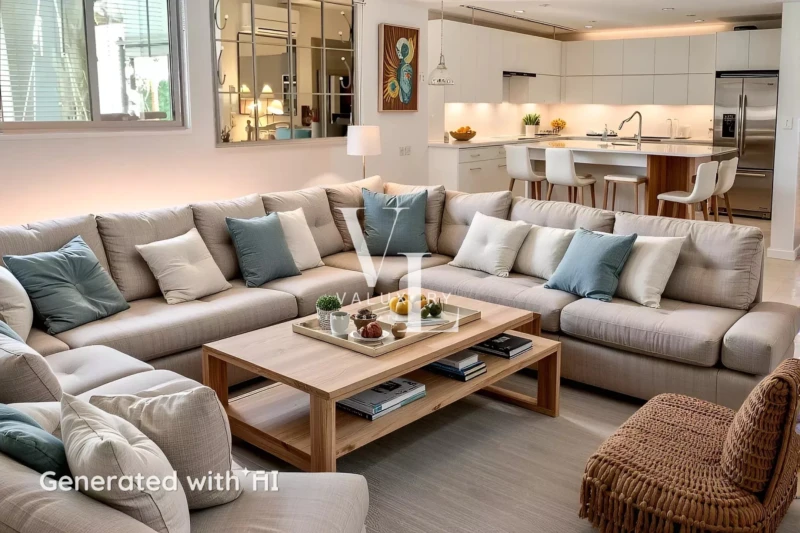 IMAGE GENEREE AVEC I.A POUR DU HOME STAGING