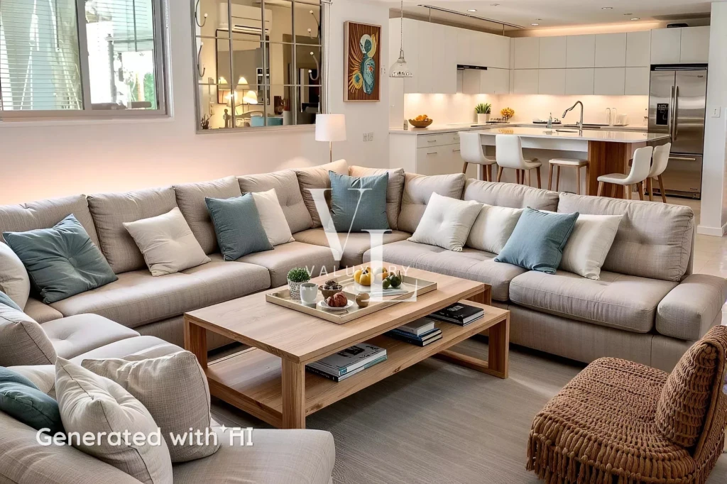 IMAGE GENEREE AVEC I.A POUR DU HOME STAGING
