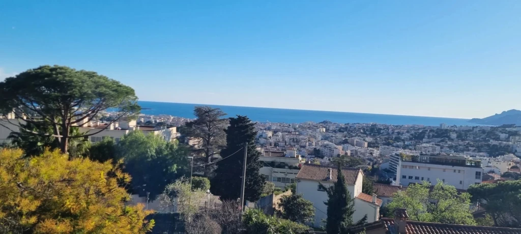 Appartement d’exception avec vue mer panoramique Le Cannet Résidentiel