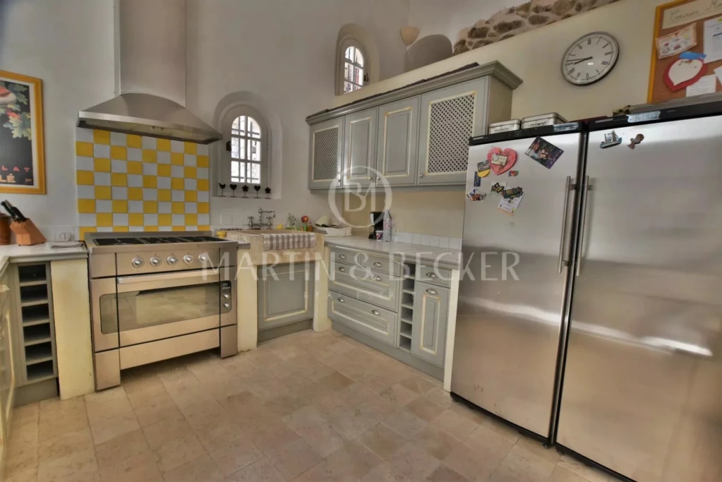 Cuisine Carrelage Acier inoxydable