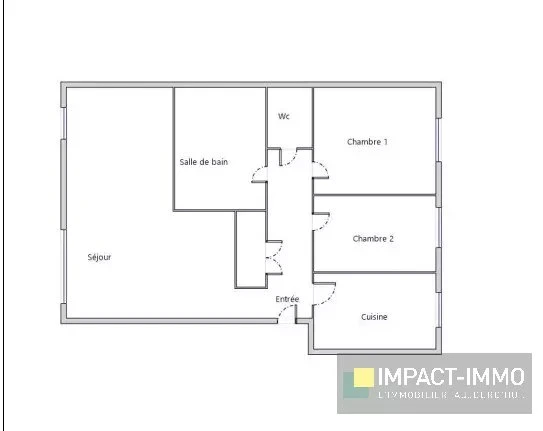 plan de l'appartement