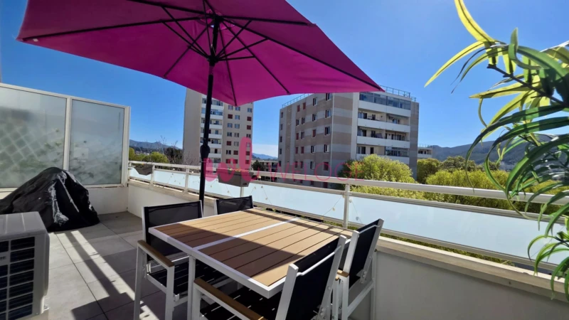 grande terrasse au calme a ciel ouvert a vendre