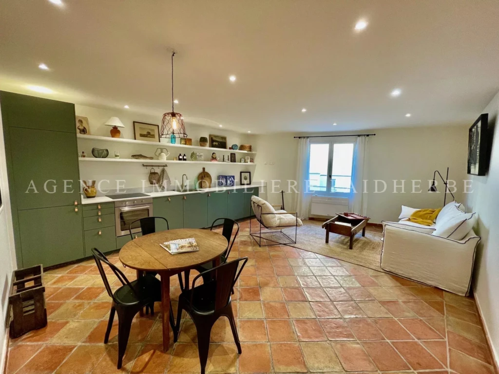 Charmant appartement lumineux avec salon spacieux, cuisine moderne et décoration chaleureuse.