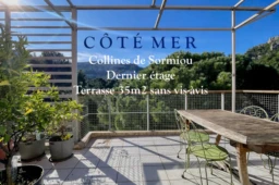 Appartement -quartier sormiou - Marseille 8 - Marseille 9- terrasse, dernier étage