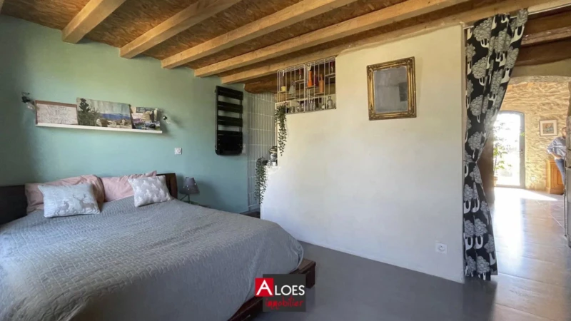 Maison Aigues-Mortes avec une chambre de plain-pied