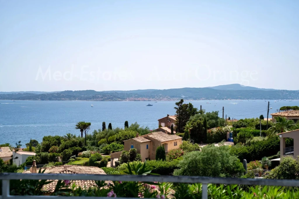 Villa modernist André Barbier-Bouvet Sainte Maxime Golfe de StTropez vue mer panoramique