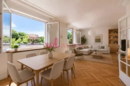 Appartement Lumineux et spacieux T5 Montchat - Salon Salle à Manger HS virtuel
