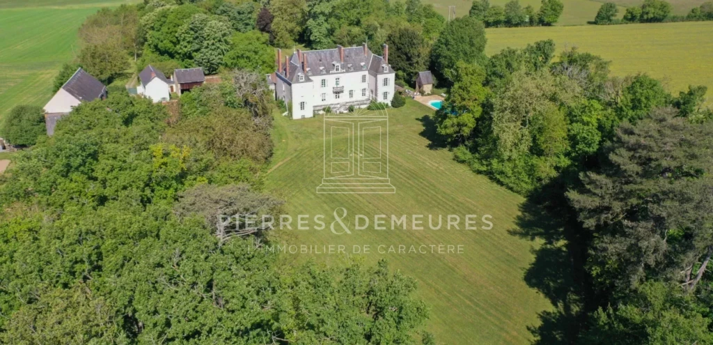 CHATEAU A RENOVER - CHATEAU A VENDRE DANS L'INDRE - CHATEAU AVEC PARC BOISE - CHATEAU AVEC PISCINE - CHATEAU AVEC DEPENDANCES - CREATION GITE CHAMBRES D'HOTES ET SALLES DE SEMINAIRES -