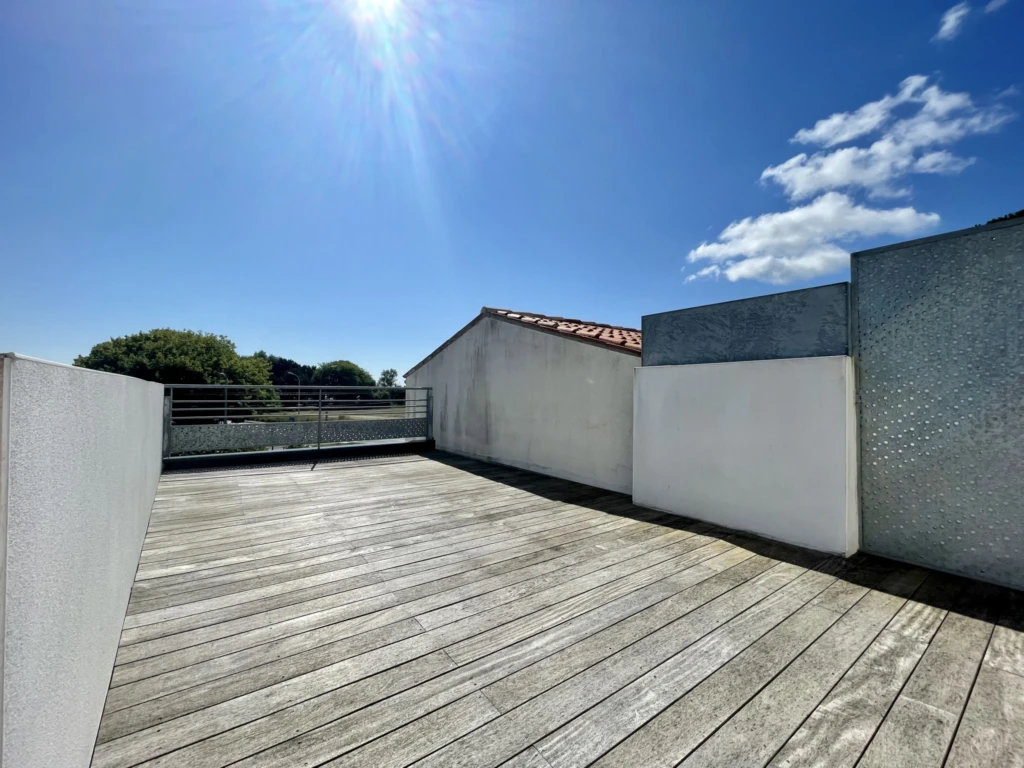 Terrasse vue mer