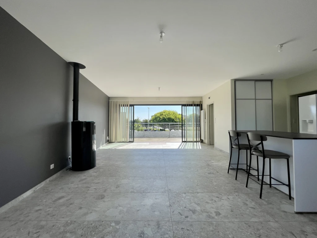 Maison moderne avec vue mer