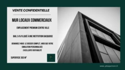 Locaux commerciaux spécial investisseurs 1