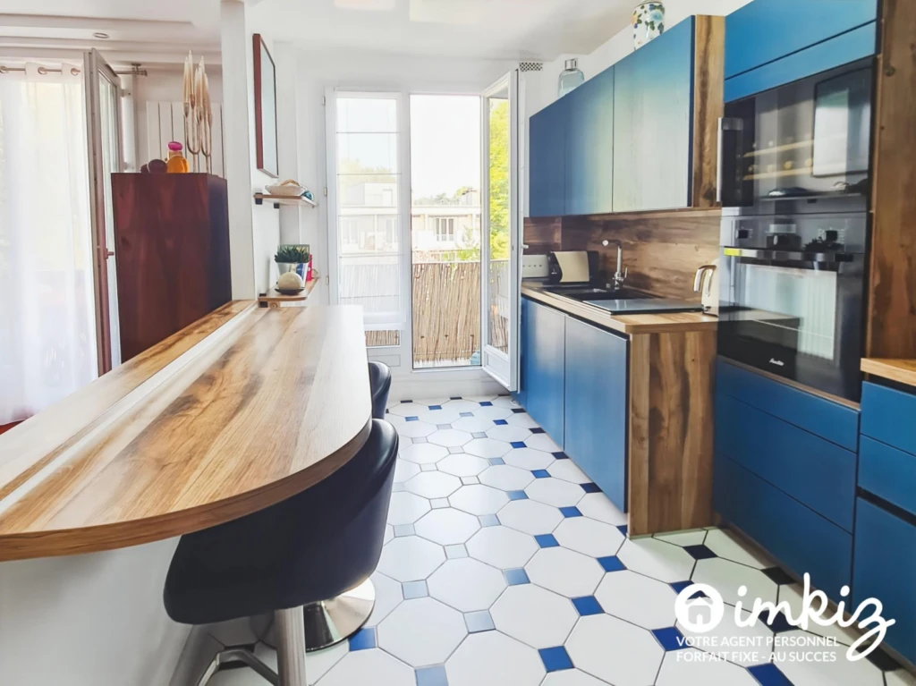 La Varenne-St-Hilaire- 74m2 traversant séjour 30m2 5