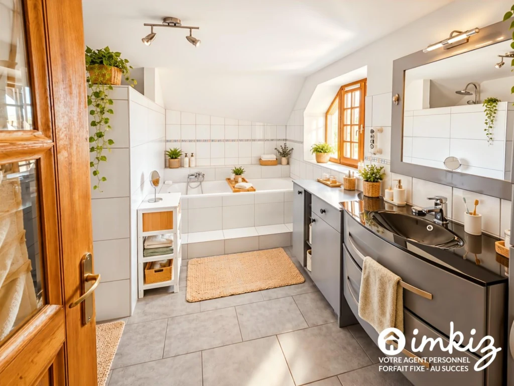 Maison en pierre avec 2 espaces de vie 9