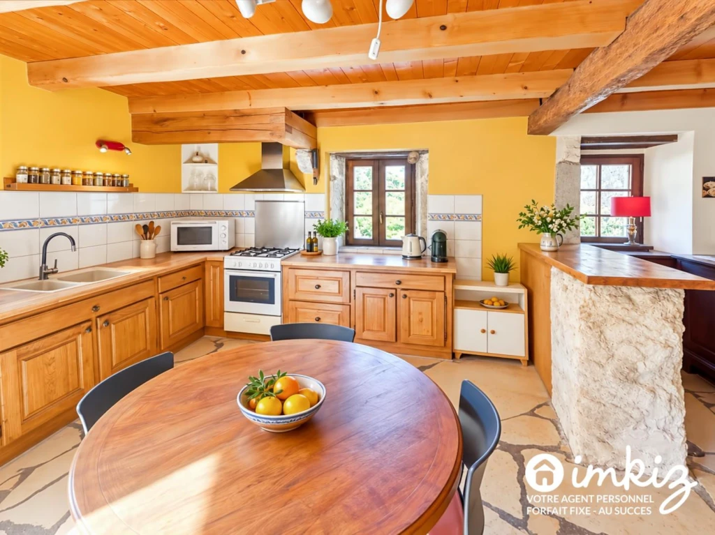 Maison en pierre avec 2 espaces de vie 4