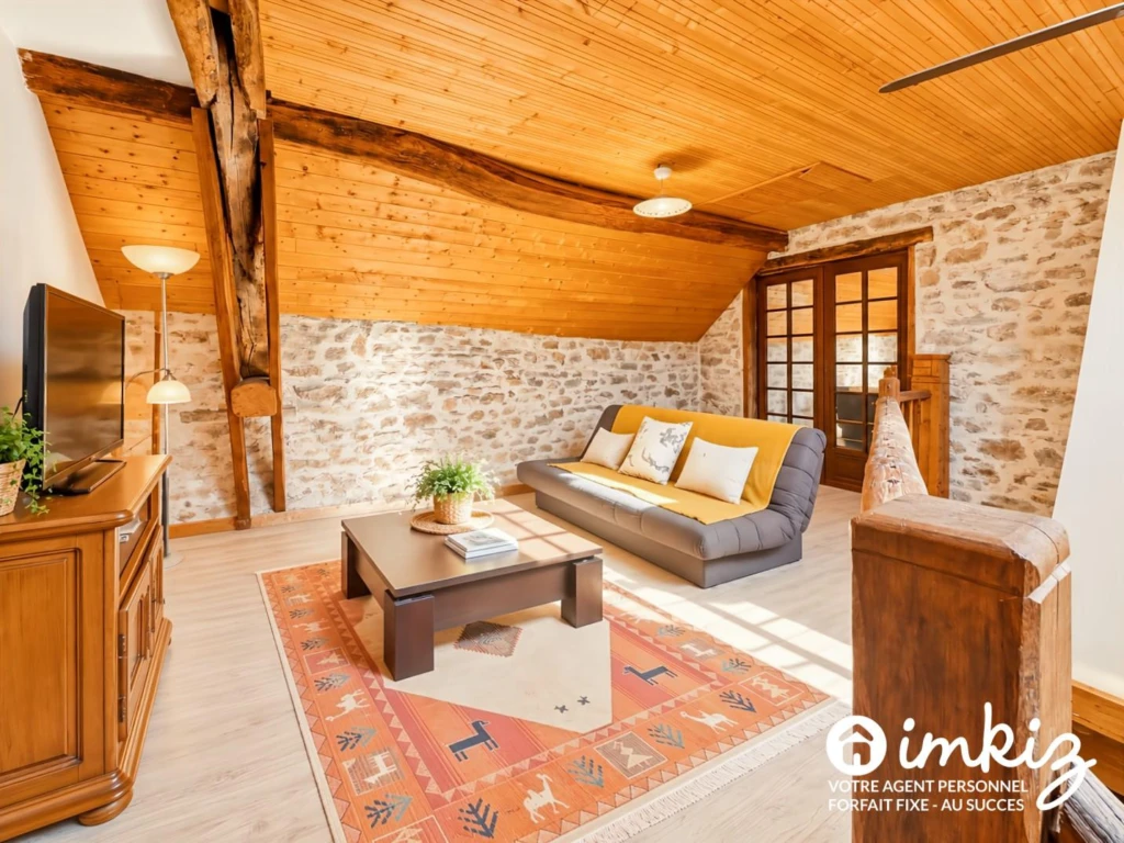 Maison en pierre avec 2 espaces de vie 5