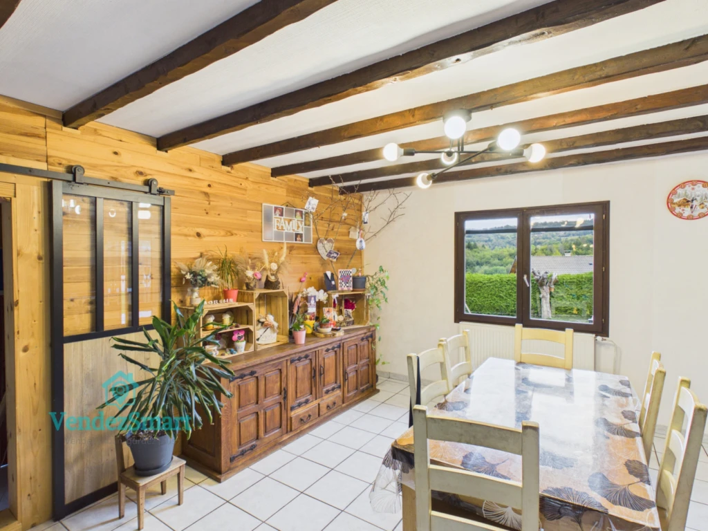 Maison de plein pied sur terrain de 1550m2 environ 2