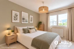 Dernier étage, vue dégagée, balcon 16m² 9