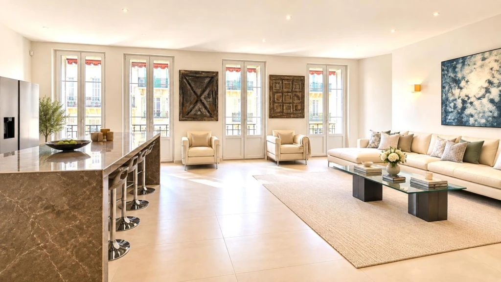 T3 d'exception de 93 m² – Cœur de Nice 3