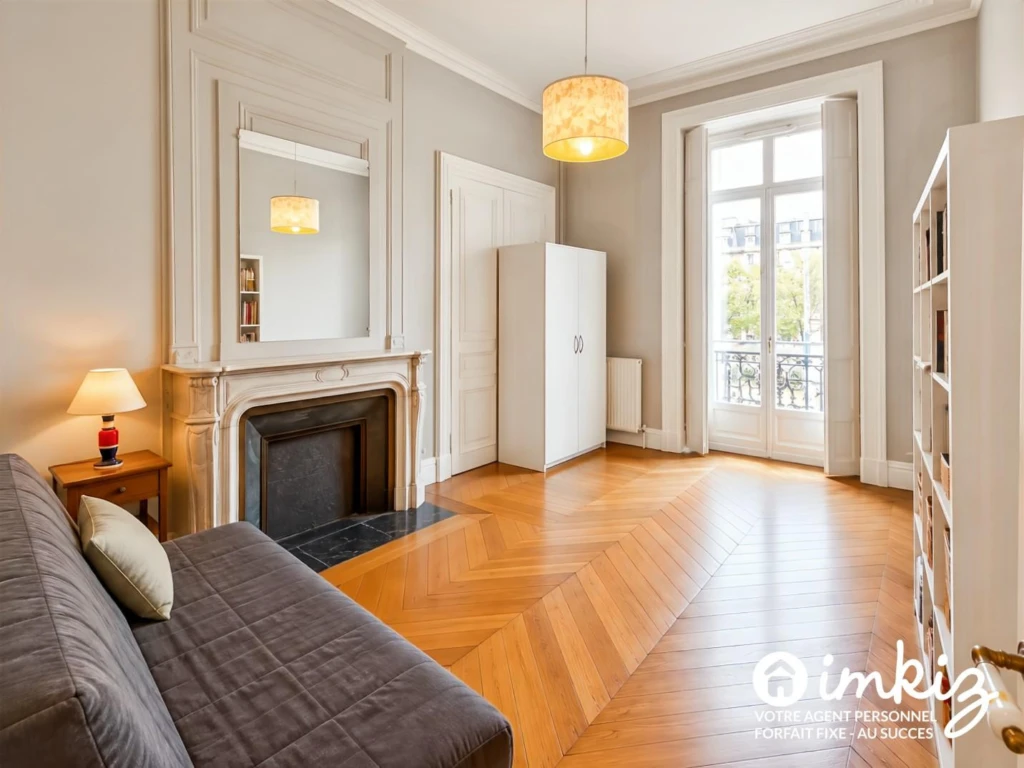 Proche place Carnot : 4 pièces 112m². Vendu loué. 7