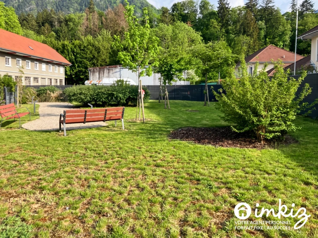 T4 en rez-de-jardin avec jardin et terrasse 13
