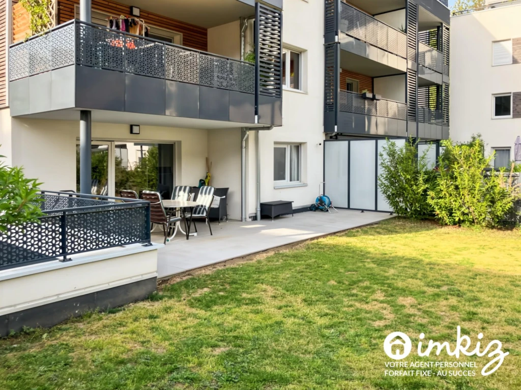 T4 en rez-de-jardin avec jardin et terrasse 11