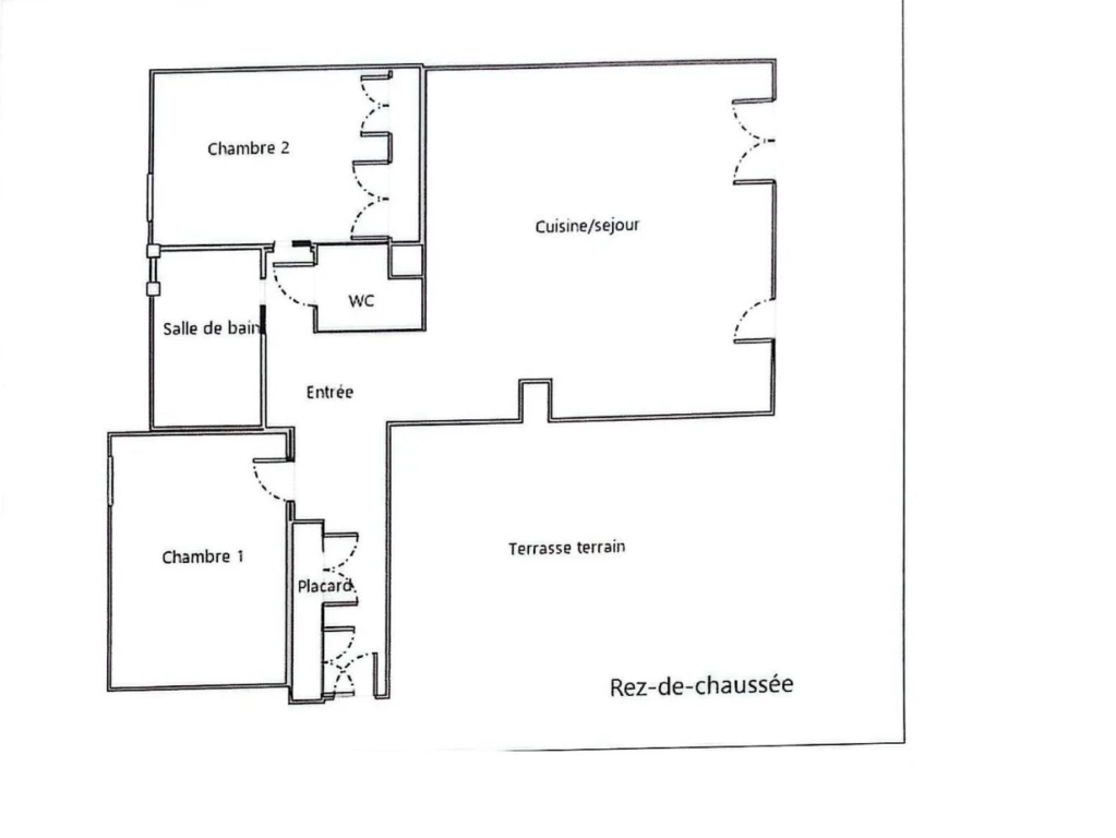 Appartement 3 pièces rez de jardin avec jardinet 18