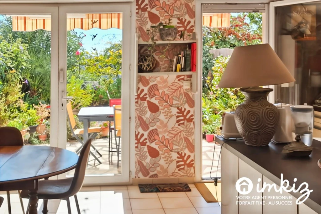 Appartement 3 pièces rez de jardin avec jardinet 2