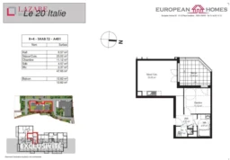 A LOUER  T2 récent centre - ville 2