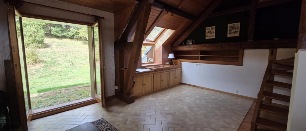 Accès direct sur l'arrière