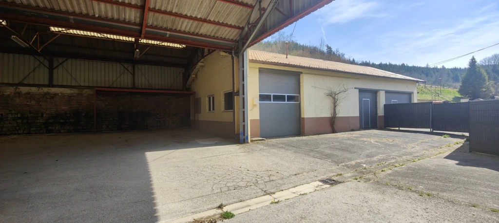 Vue sur garages