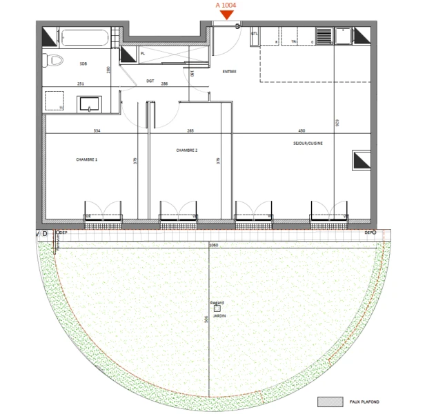Plan appartement