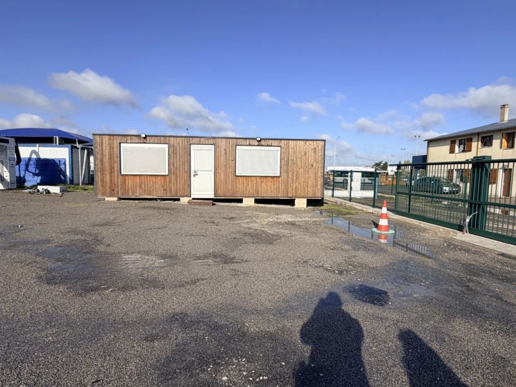 Terrain avec structure modulaire
