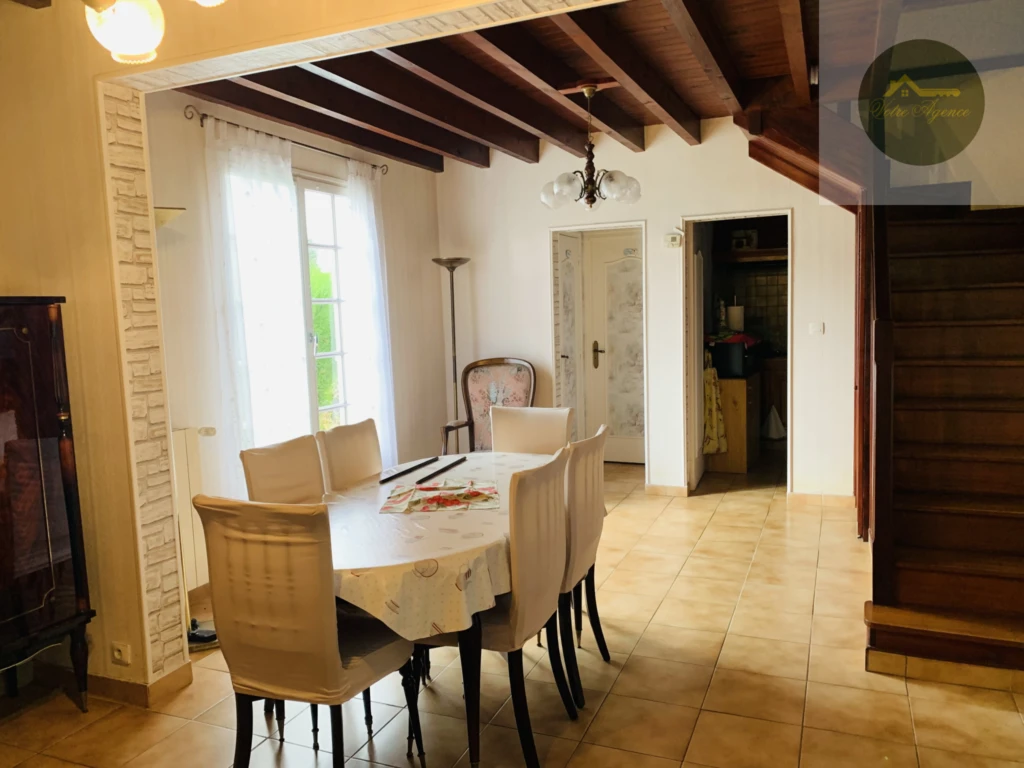 séjour salon avec cheminée insert