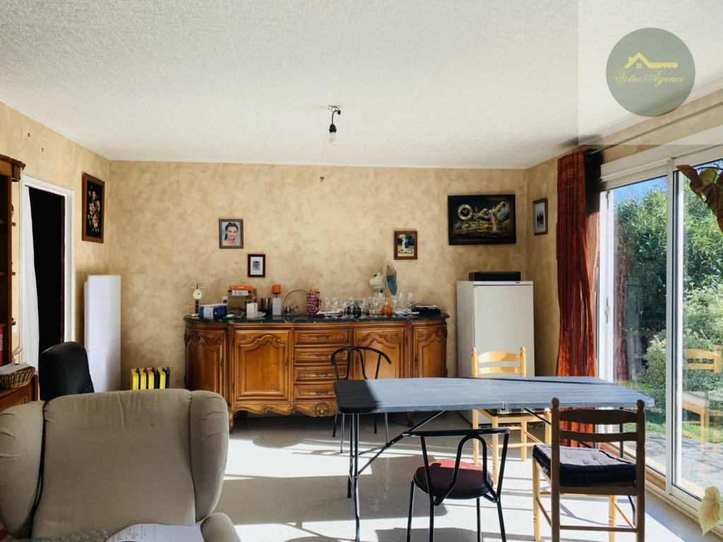 séjour salon avec cheminée insert