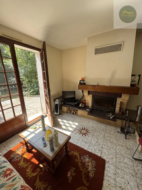 salon séjour avec cheminée