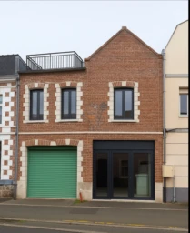 Rénovation de la façade en projection