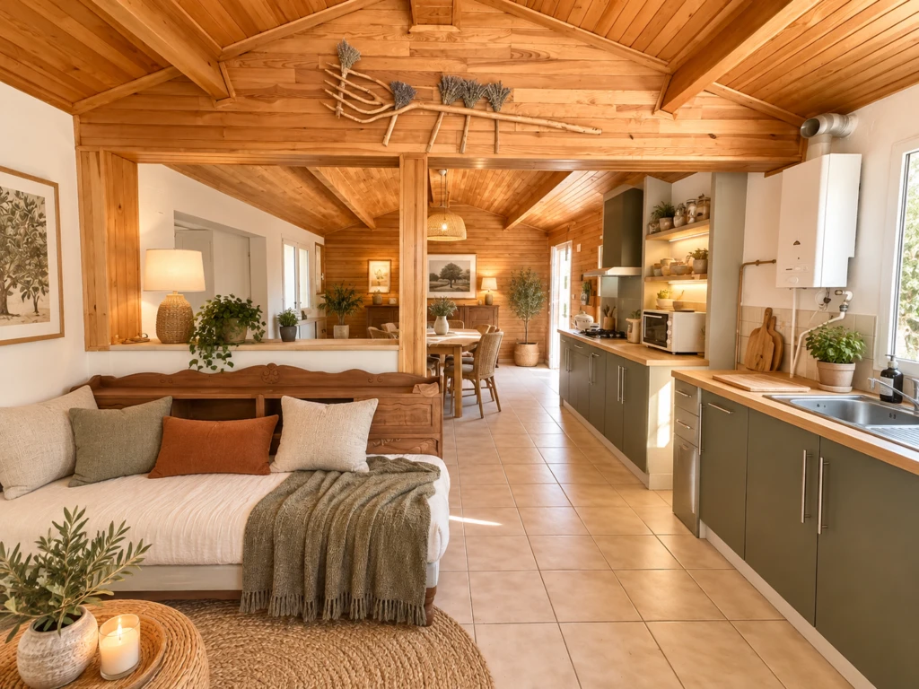 studio bas du jardin